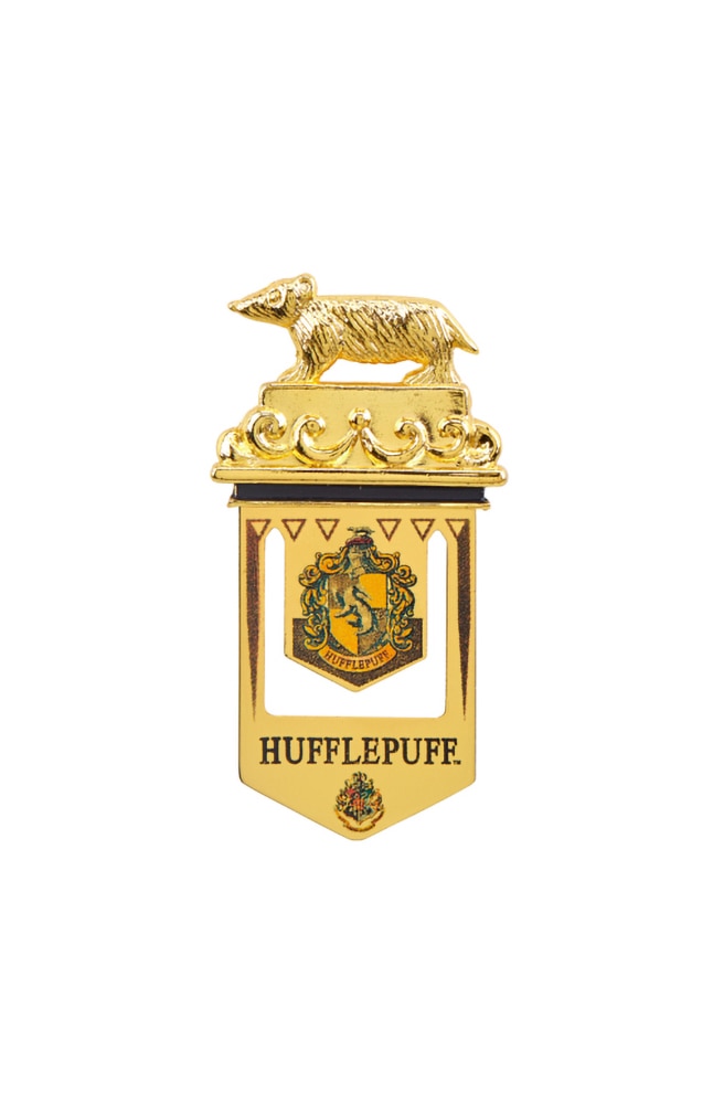 Image for Hufflepuff&trade; Sculpted Metal Bookmark from UNIVERSAL ORLANDO