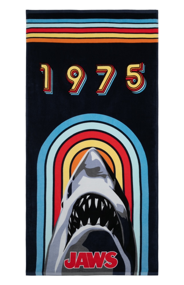 Image for Jaws 50th Anniversary 1975 Beach Towel from UNIVERSAL ORLANDO