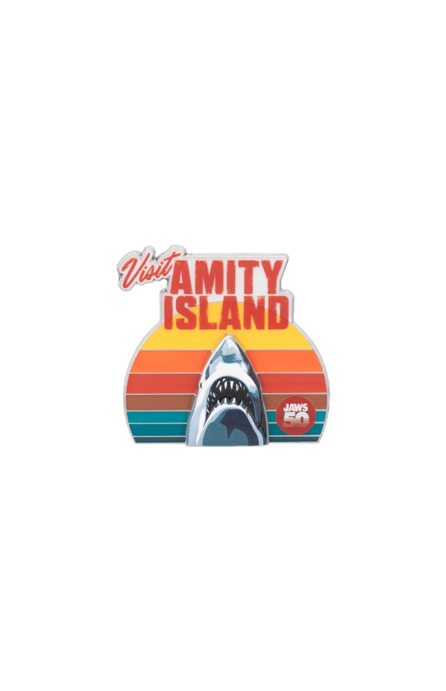 Image for Jaws 50th Anniversary Amity Island 3D Pin from UNIVERSAL ORLANDO
