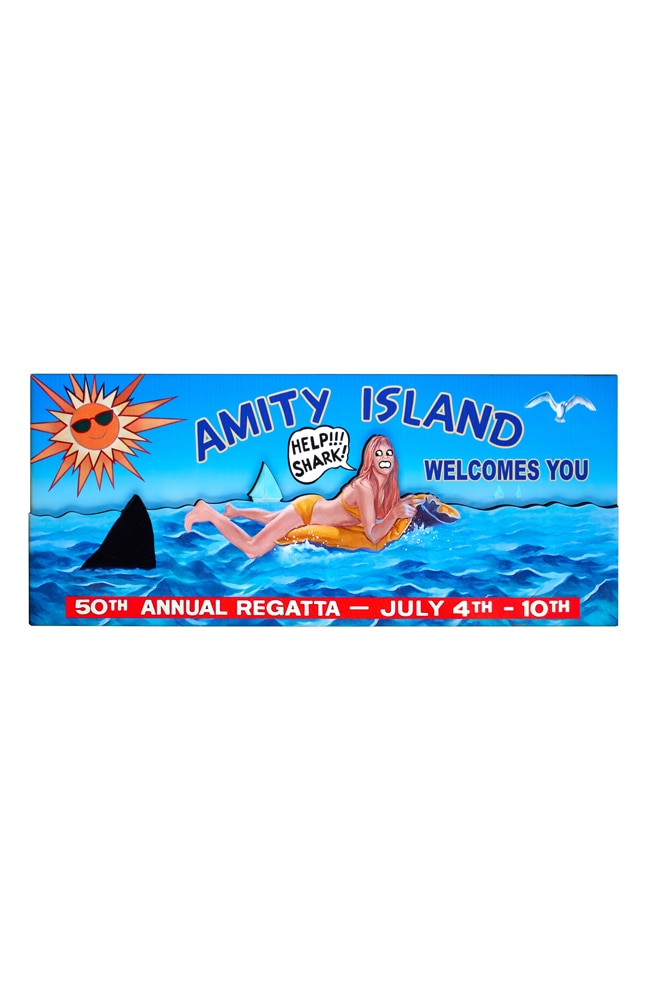 Image for Jaws &quot;Amity Island Welcomes You&quot; Wall Decor from UNIVERSAL ORLANDO