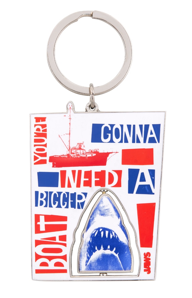 Image for Jaws &apos;Gonna Need a Bigger Boat!&quot; Spinner Keychain from UNIVERSAL ORLANDO