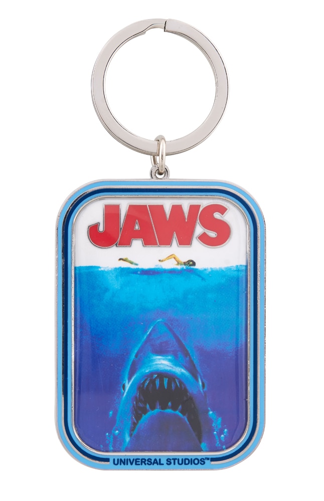 Image for Jaws Movie Poster Keychain from UNIVERSAL ORLANDO