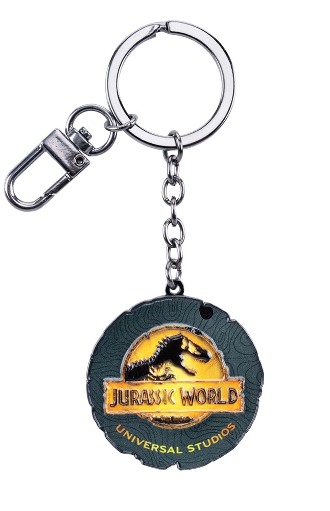 Image for Jurassic Amber Logo Keychain from UNIVERSAL ORLANDO