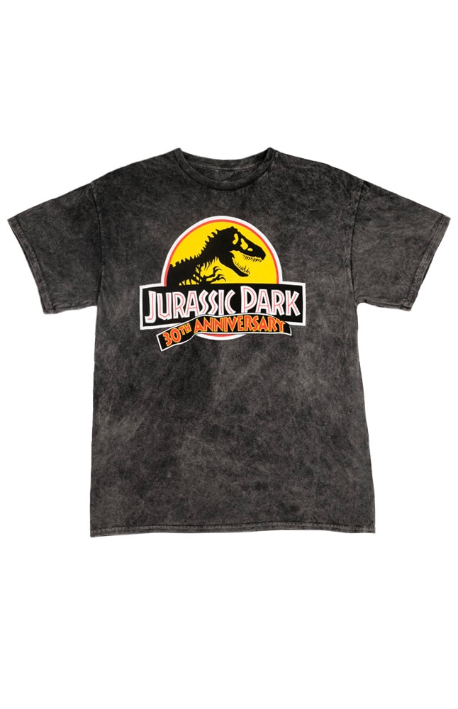 Image for Jurassic Park 30th Anniversary Banner Adult T-Shirt from UNIVERSAL ORLANDO