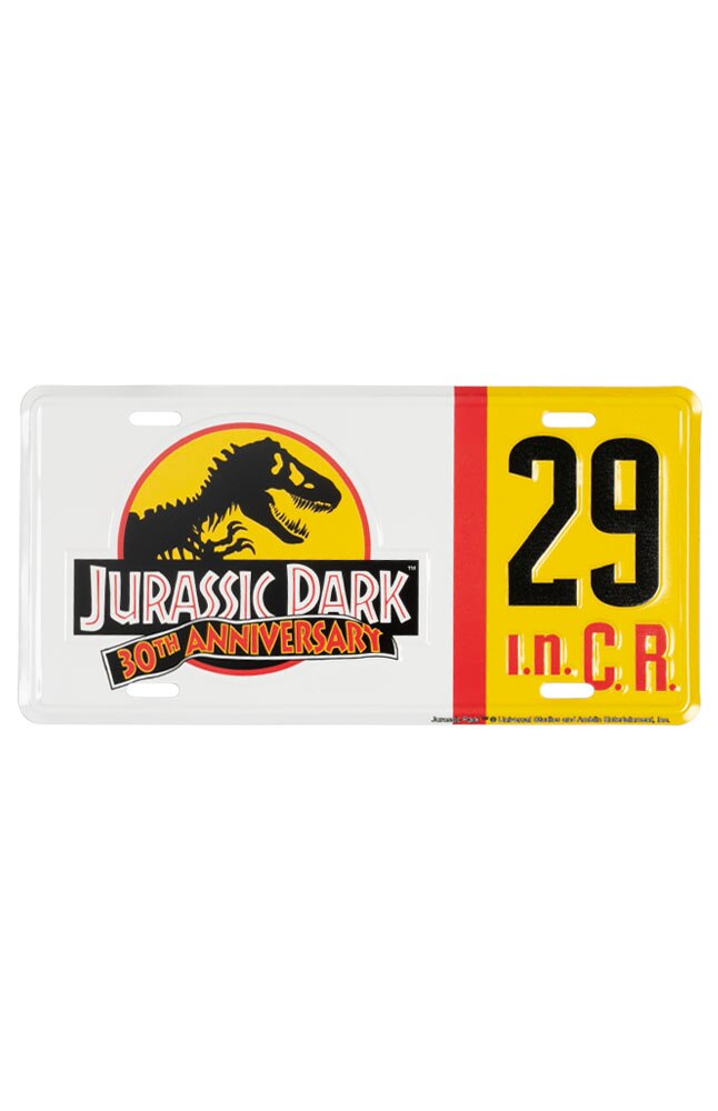 Jurassic Park 30th Anniversary License Plate | UNIVERSAL ORLANDO