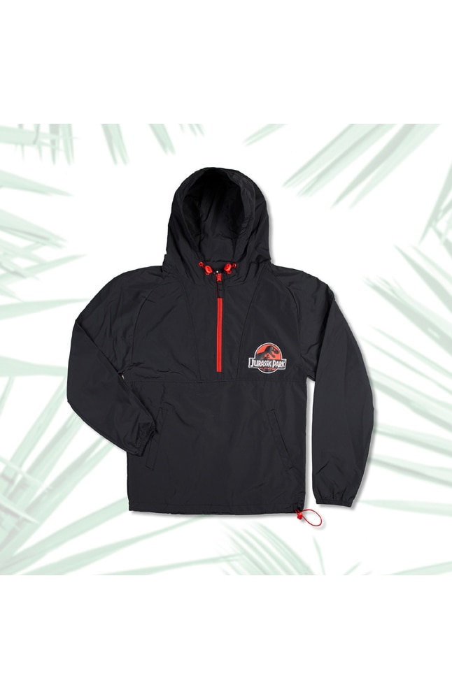 Image for Jurassic Park Adult Hooded Windbreaker from UNIVERSAL ORLANDO