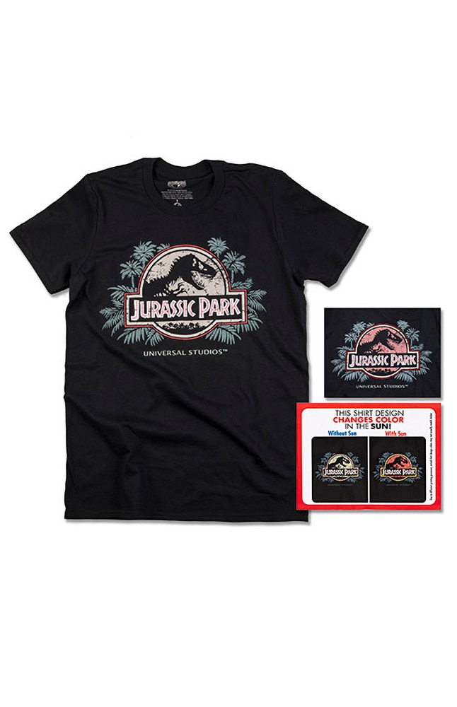 Image for Jurassic Park Color-Changing Men's T-Shirt from UNIVERSAL ORLANDO