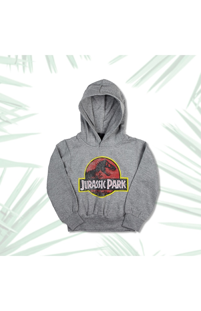 Image for Jurassic Park Logo Youth Hooded Sweatshirt from UNIVERSAL ORLANDO