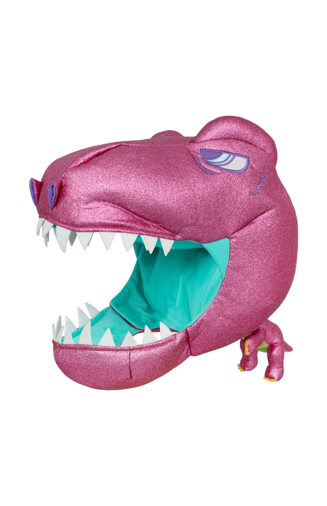 Image for Jurassic Park Pink Glitter Dinosaur Novelty Hat from UNIVERSAL ORLANDO