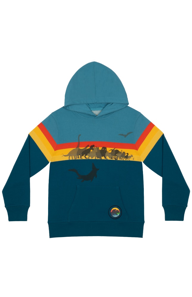 Image for Jurassic Park Sea Land Air Youth Hooded Fleece from UNIVERSAL ORLANDO