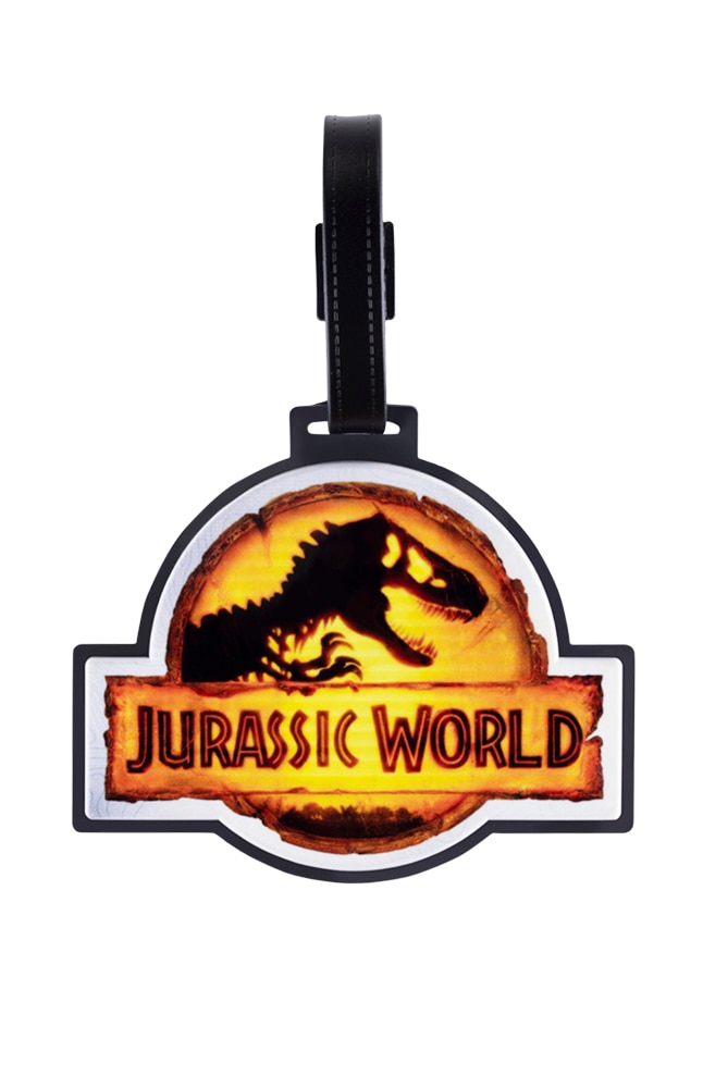 Image for Jurassic World Amber Logo Luggage Tag from UNIVERSAL ORLANDO