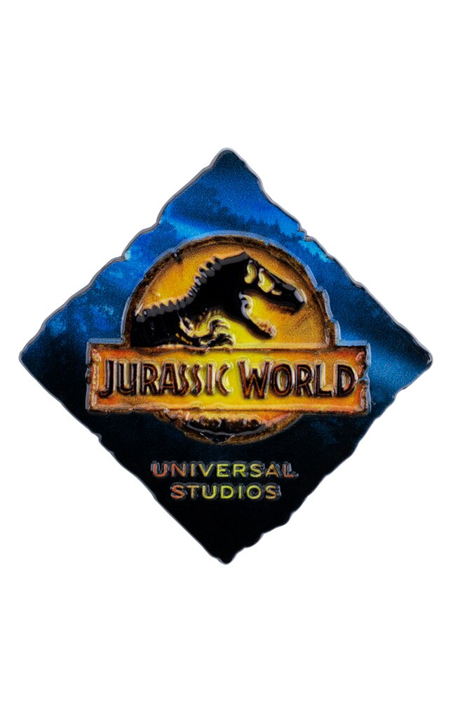 Image for Jurassic World Amber Logo Pin from UNIVERSAL ORLANDO