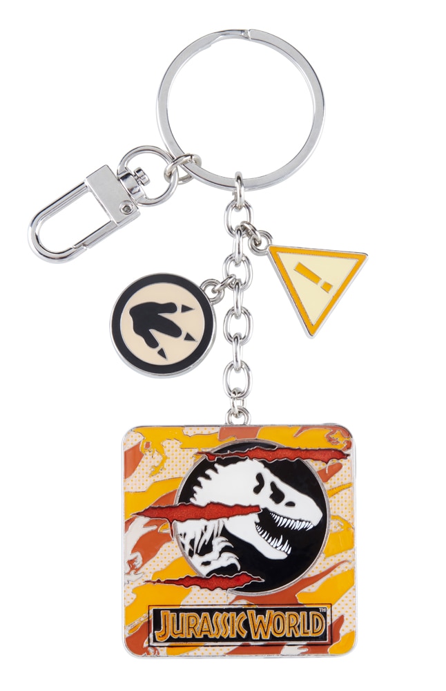 Image for Jurassic World Camo Charm Keychain from UNIVERSAL ORLANDO