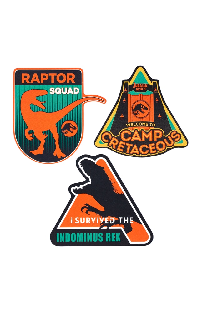 Image for Jurassic World Camp Cretaceous Sticker Set from UNIVERSAL ORLANDO