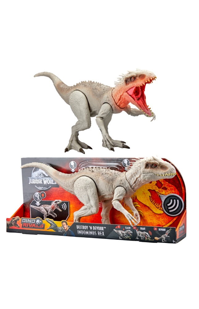 Indominus Rex Dinosaur Kids Toy Collectible Gift Jurassic World Destroy n Devour 