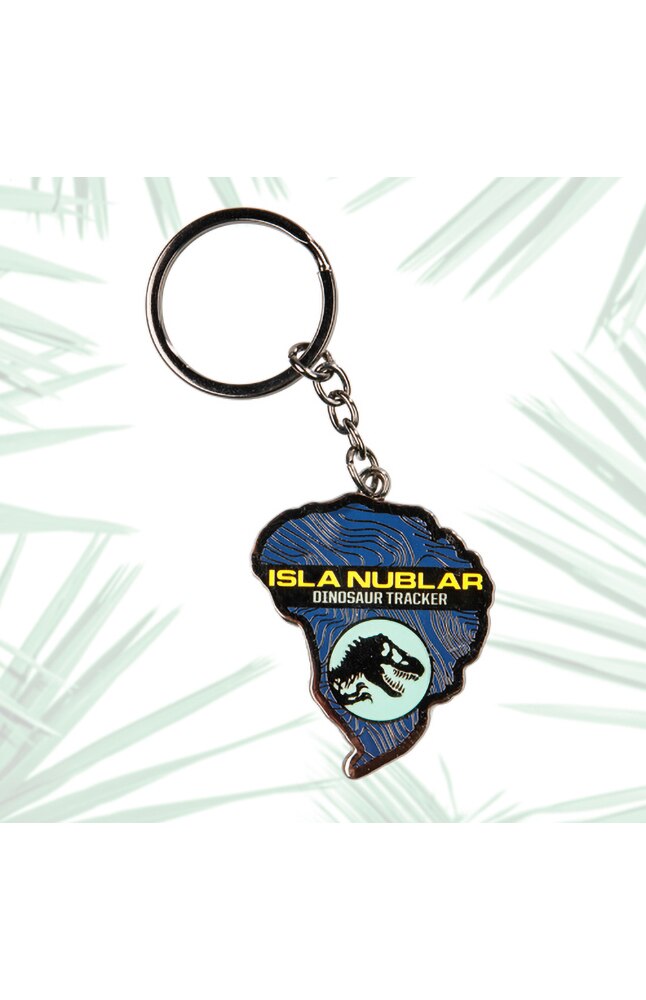 Image for Jurassic World Isla Nublar Glow-In-The-Dark Keychain from UNIVERSAL ORLANDO