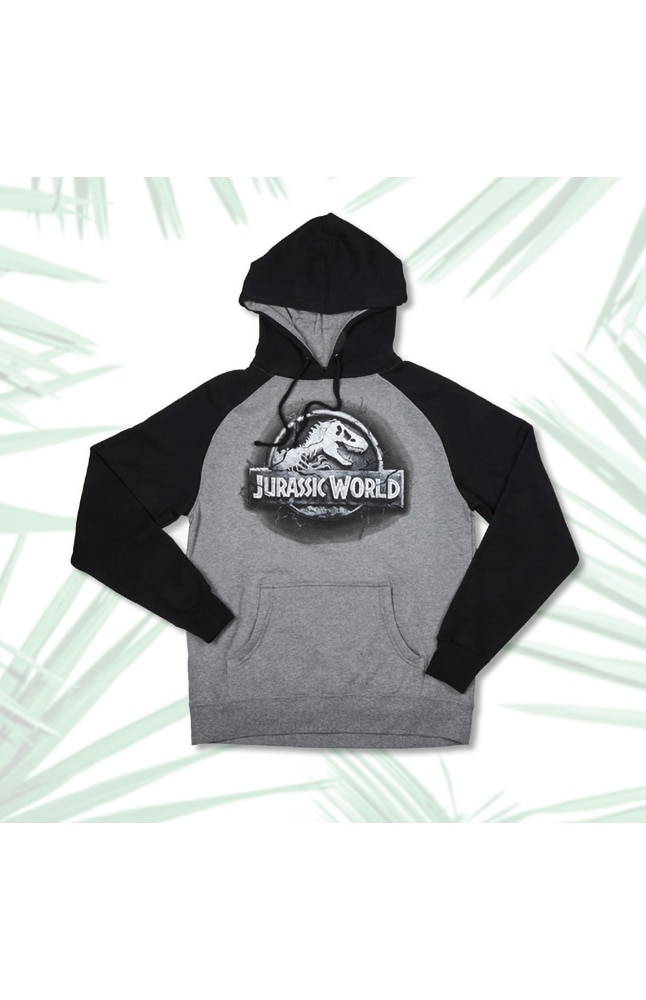 Image for Jurassic World Stone Logo Adult Sweatshirt from UNIVERSAL ORLANDO
