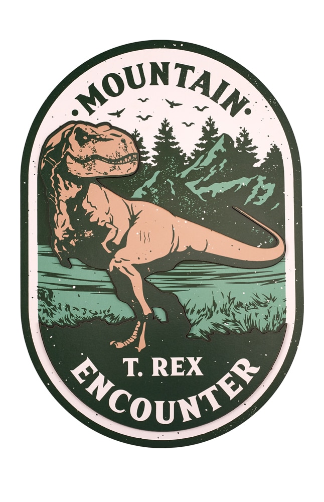 Image for Jurassic World &quot;T. Rex Encounter&quot; Wall Decor from UNIVERSAL ORLANDO