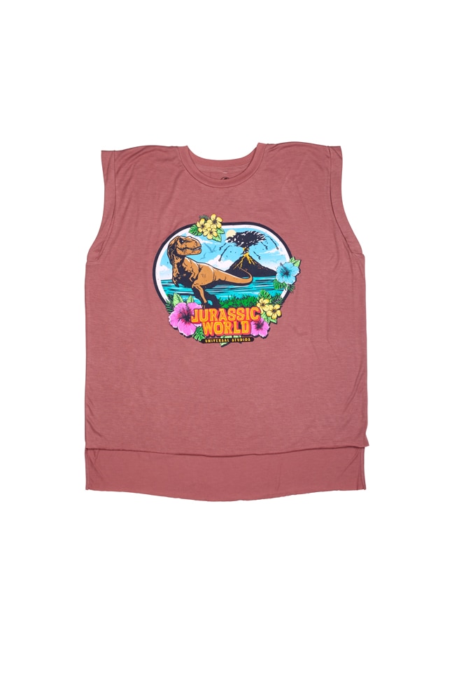Image for Jurassic World Tropical Ladies T-Shirt from UNIVERSAL ORLANDO