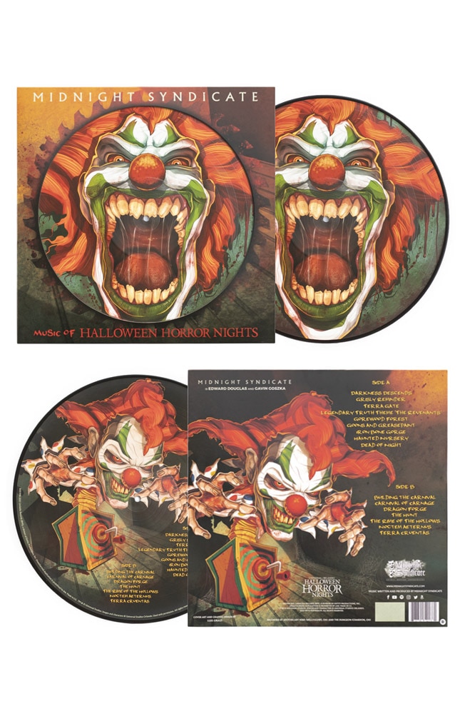 Image for Limited Edition Halloween Horror Nights Midnight Syndicate Vinyl Album from UNIVERSAL ORLANDO