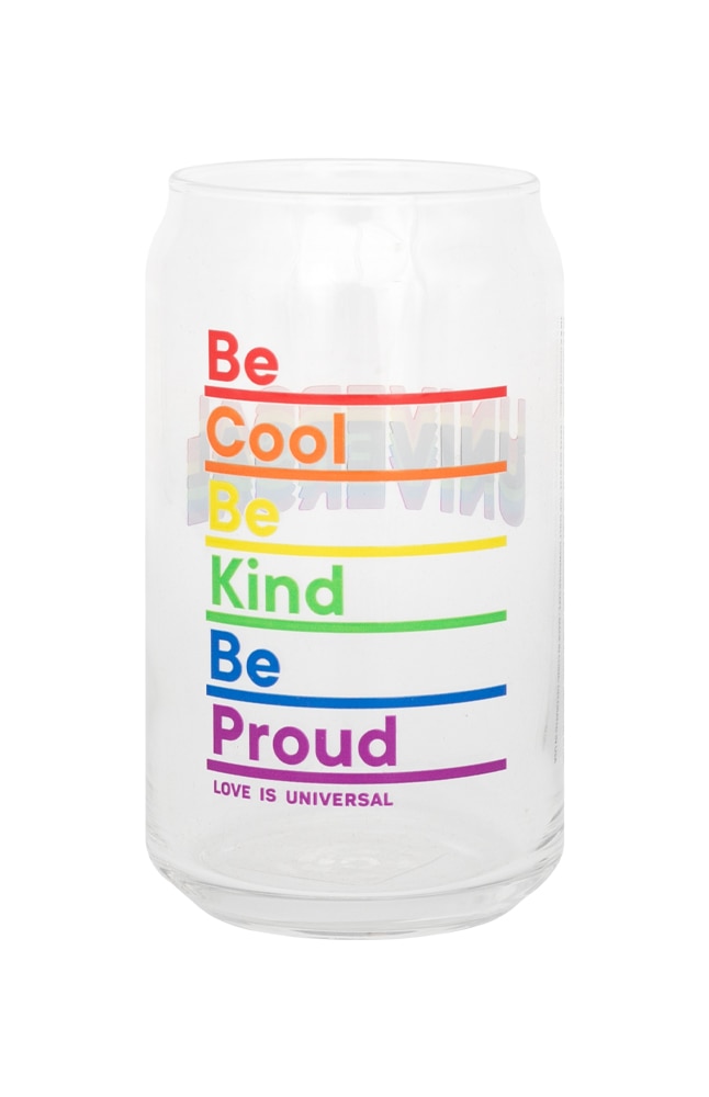 Image for Love Is Universal Can Glass from UNIVERSAL ORLANDO