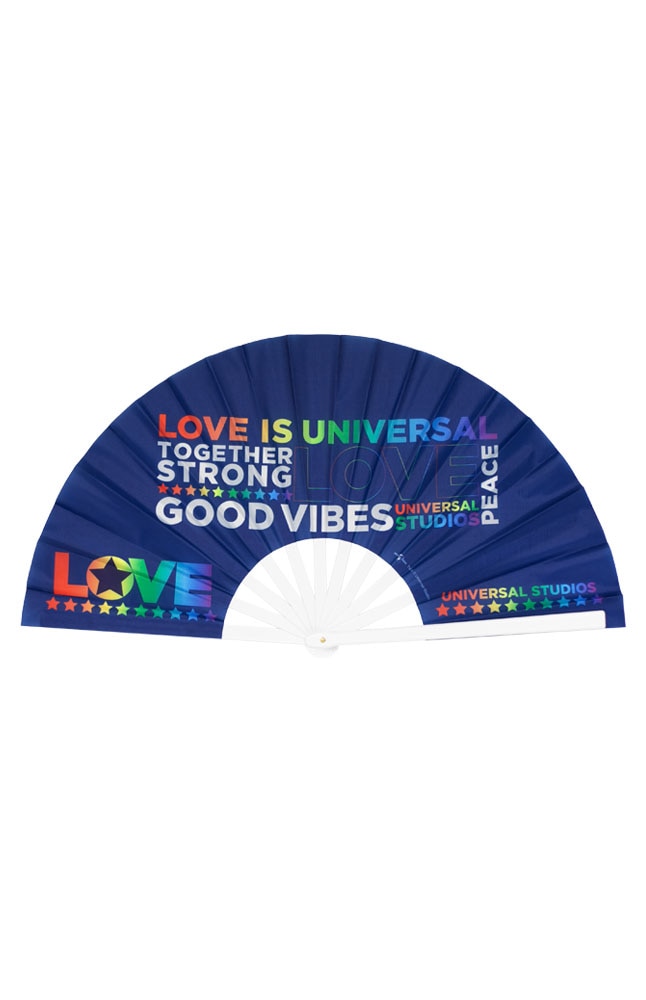 Image for Love is Universal Folding Fan from UNIVERSAL ORLANDO