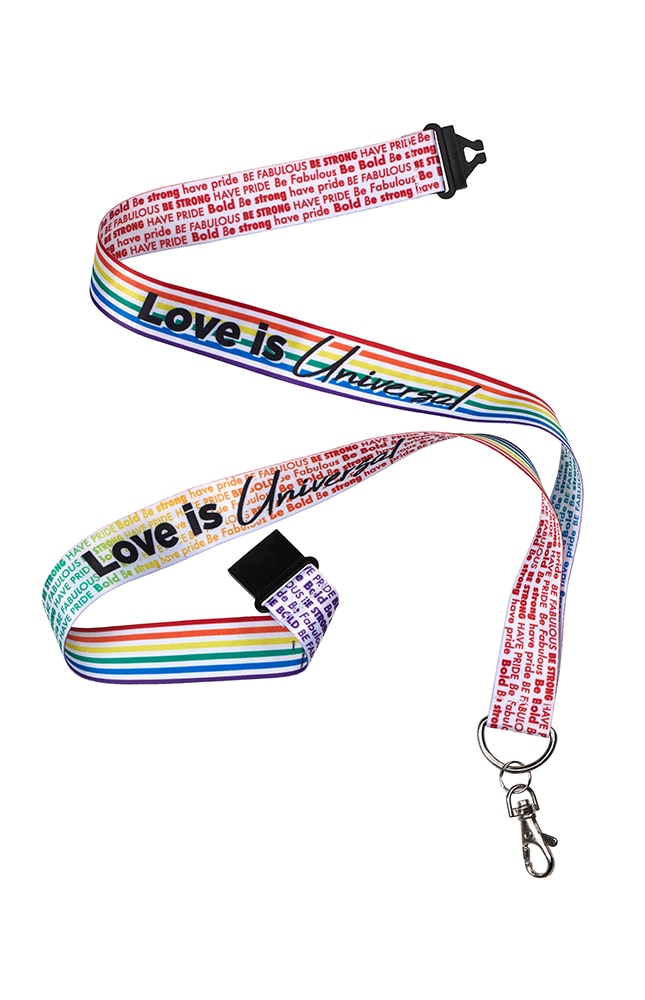 Image for Love is Universal Lanyard from UNIVERSAL ORLANDO