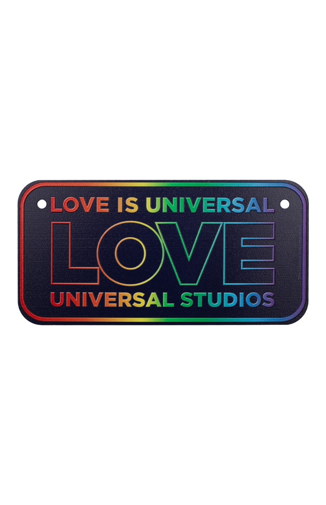 Image for Love Is Universal License Plate Magnet from UNIVERSAL ORLANDO