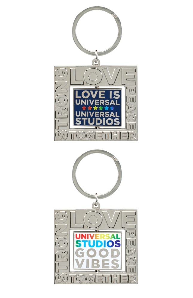 Image for Love is Universal Spinning Keychain from UNIVERSAL ORLANDO