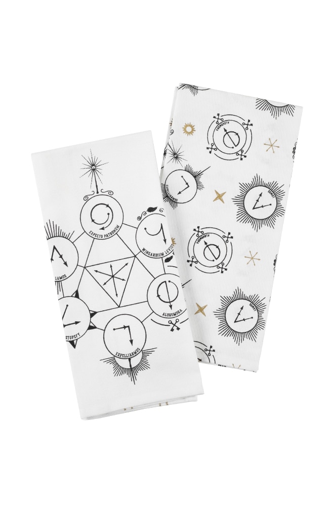 Image for Magical Spells Tea Towel Set from UNIVERSAL ORLANDO