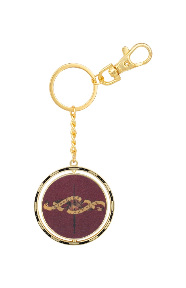 Image for Marauder&apos;s Map Spinner Keychain from UNIVERSAL ORLANDO