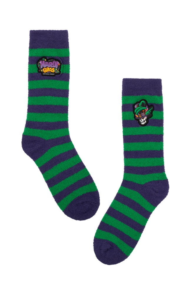 Image for Mardi Gras 2025 Baron Tonton Adult Socks from UNIVERSAL ORLANDO