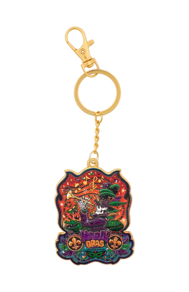 Image for Mardi Gras 2025 Baron Tonton Keychain from UNIVERSAL ORLANDO