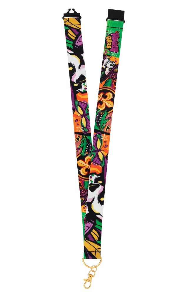 Image for Mardi Gras 2025 Baron Tonton Lanyard from UNIVERSAL ORLANDO