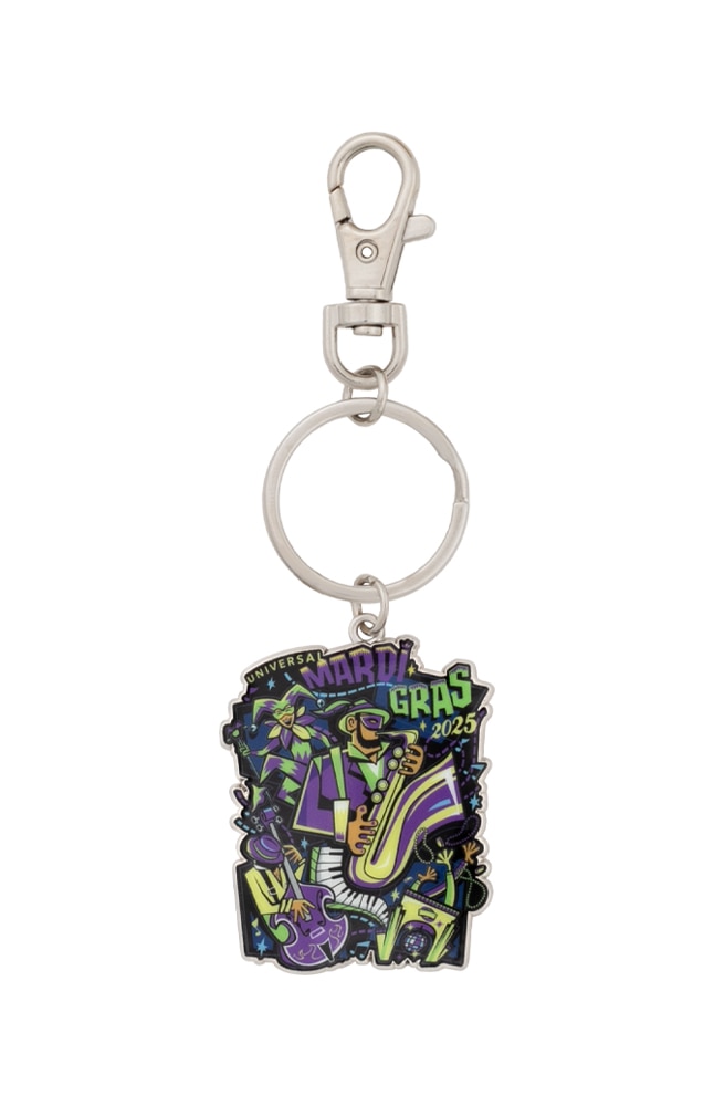 Image for Mardi Gras 2025 Festival Keychain from UNIVERSAL ORLANDO