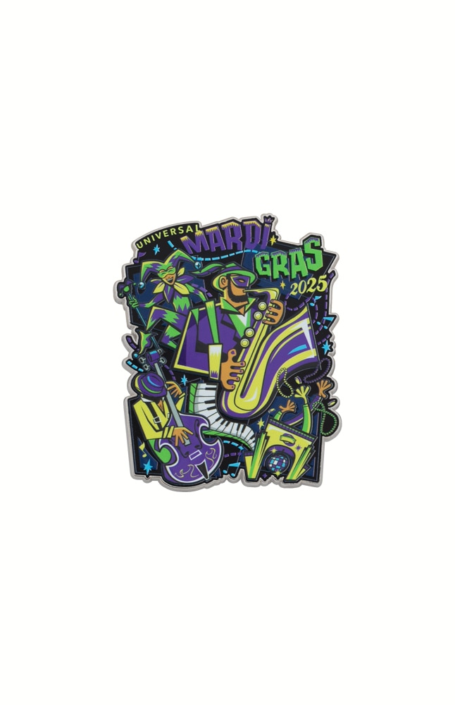 Image for Mardi Gras 2025 Festival Magnet from UNIVERSAL ORLANDO