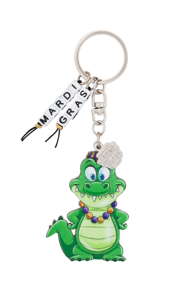 Image for Mardi Gras 2025 Gator Junior Keychain from UNIVERSAL ORLANDO