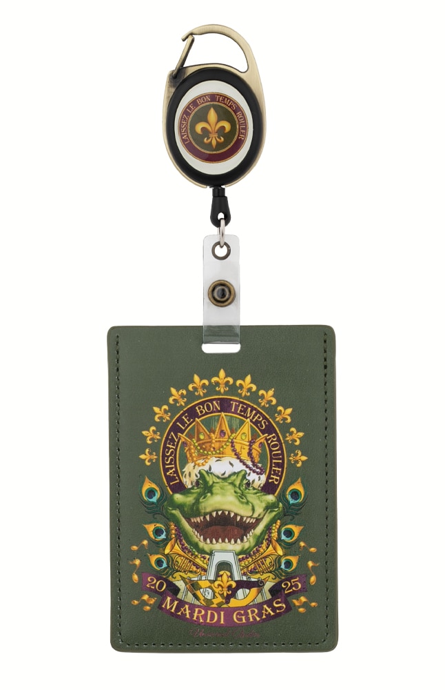 Image for Mardi Gras 2025 King Gator Badge Reel from UNIVERSAL ORLANDO