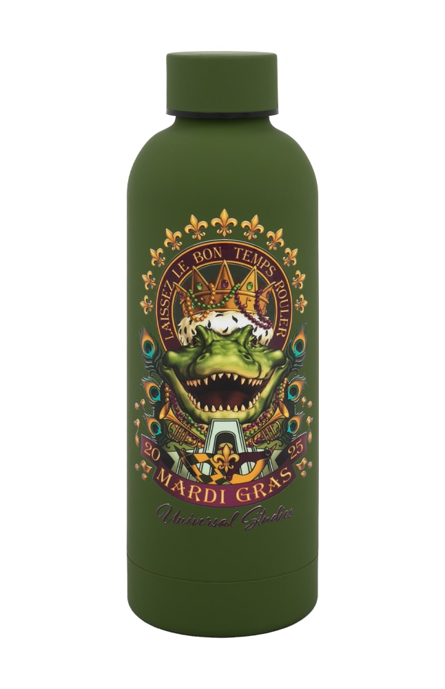 Image for Mardi Gras 2025 King Gator Travel Bottle from UNIVERSAL ORLANDO