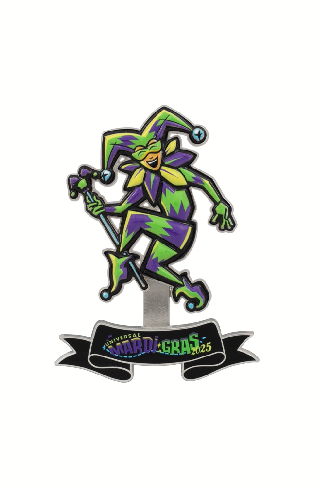 Image for Mardi Gras 2025 Limited Edition Festival Standing Pin from UNIVERSAL ORLANDO