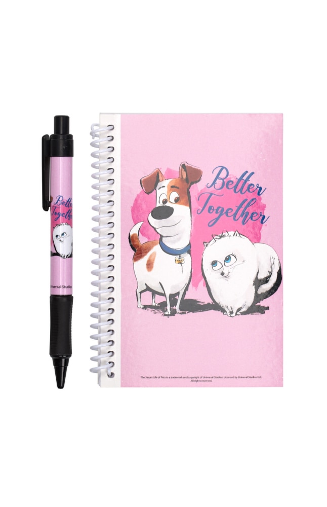 Image for Max &amp; Gidget &quot;Better Together&quot; Spiral Journal with Pen from UNIVERSAL ORLANDO