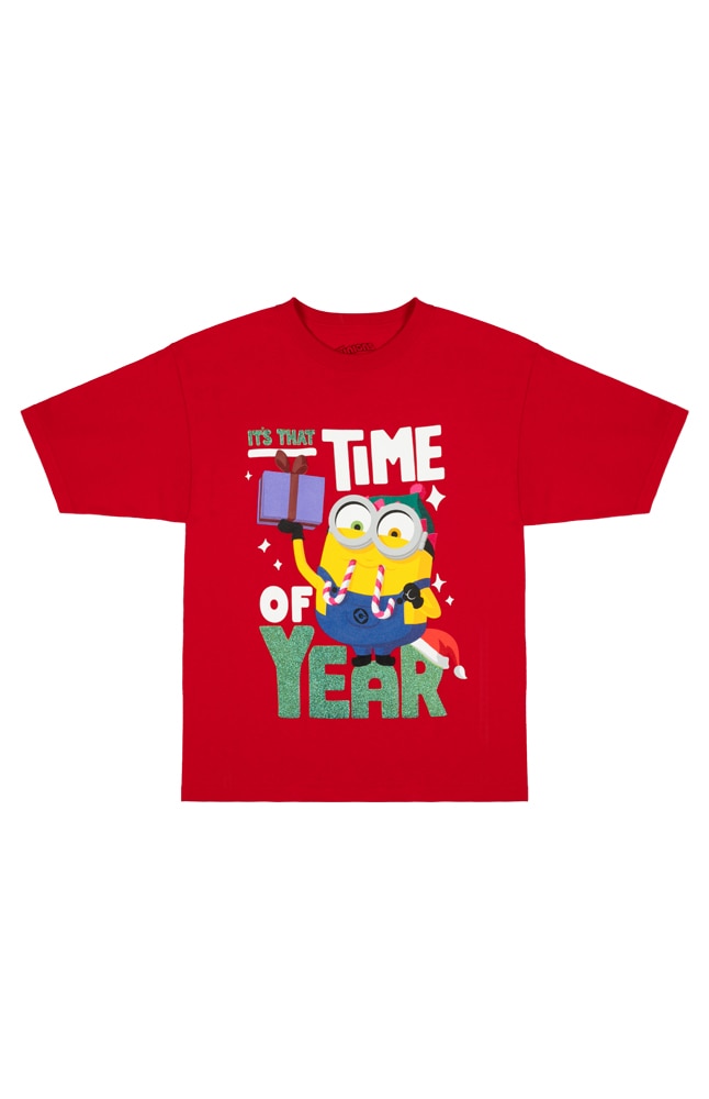 Image for Minion Holiday &quot;It&apos;s That Time Of Year&quot; Youth T-Shirt from UNIVERSAL ORLANDO