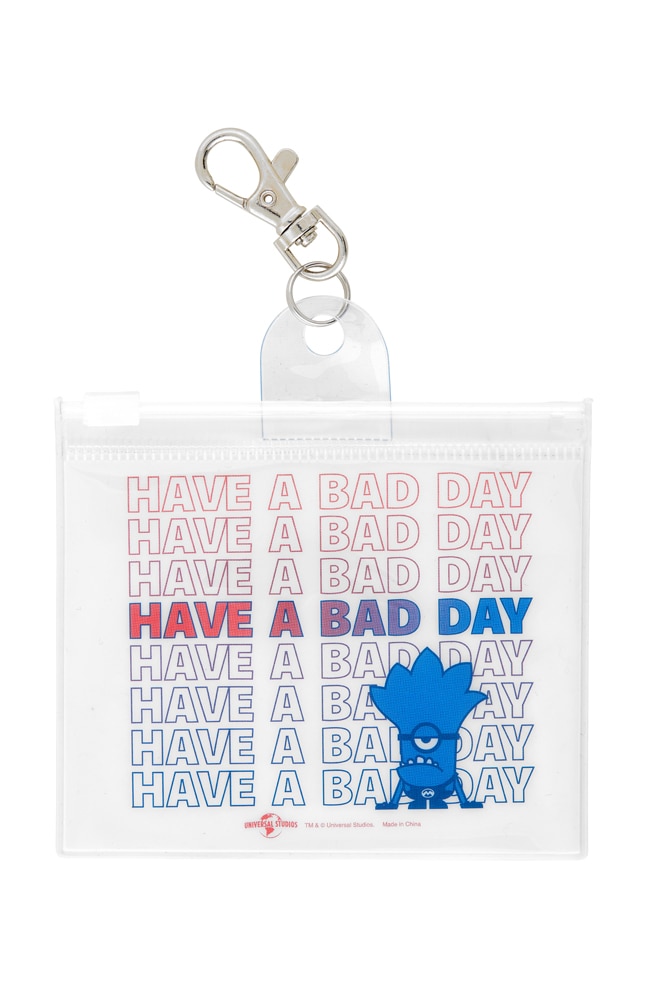 Image for Evil Minion &quot;Have A Bad Day&quot; Lanyard Pouch from UNIVERSAL ORLANDO