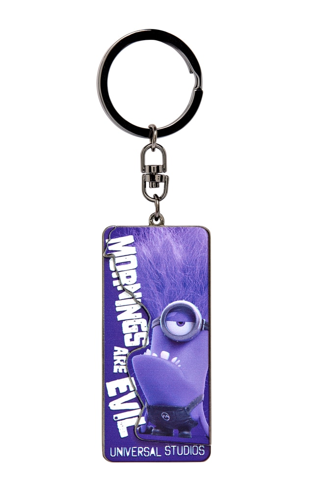 Universal Studios Despicable Me Minions Agnes Unicorn Metal Keychain New
