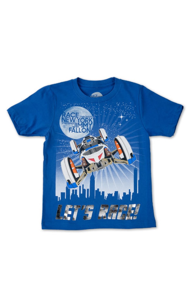 Image for Race Through New York Let's Race Youth T-Shirt from UNIVERSAL ORLANDO