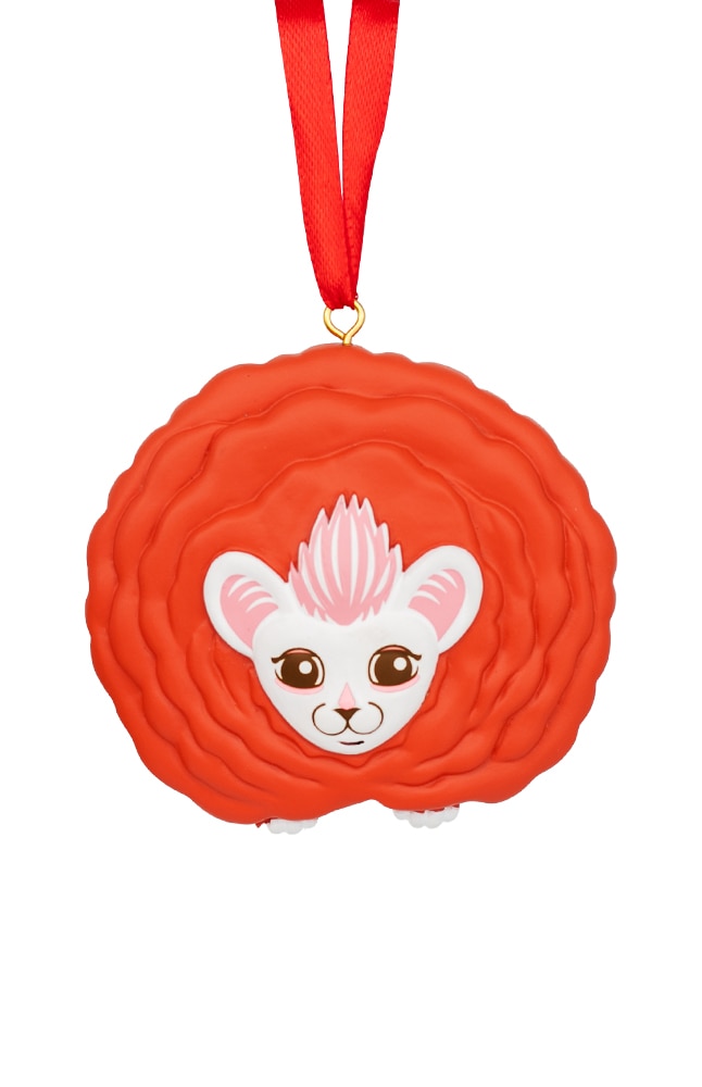 Image for Red Pygmy Puff Resin Ornament from UNIVERSAL ORLANDO