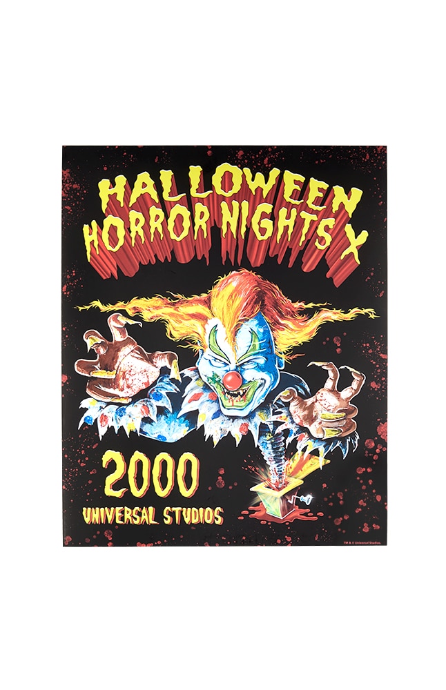 Retro Halloween Horror Nights X 2000 Jack Poster Universal Orlando Retro Halloween Horror Nights X 2000 Jack Poster Universal Orlando