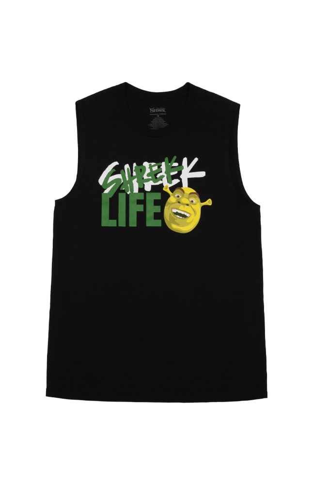 Image for &quot;Shrek Life&quot; Adult Sleeveless T-Shirt from UNIVERSAL ORLANDO