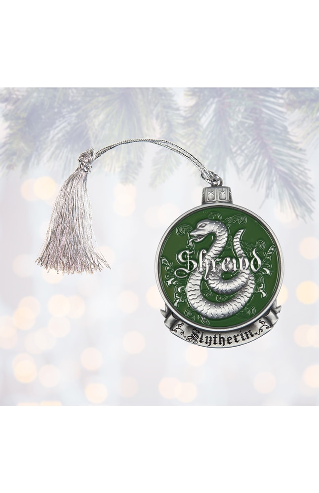 Image for Slytherin&trade; Shrewd Metal Ornament from UNIVERSAL ORLANDO