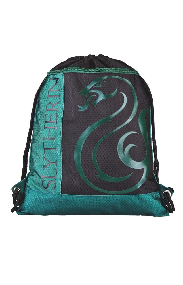 Image for Slytherin&trade; Drawstring Backpack from UNIVERSAL ORLANDO